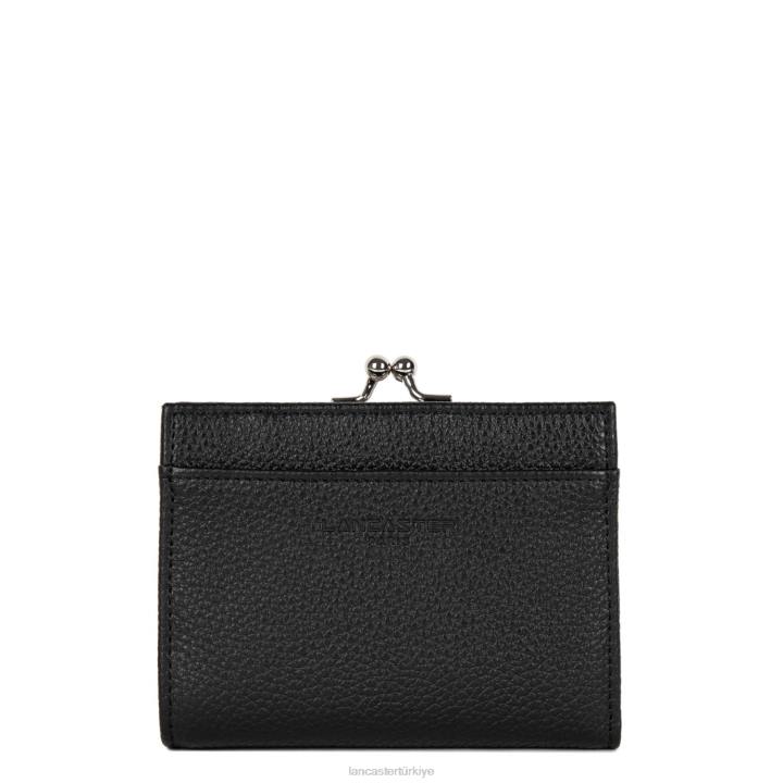 kadınlar bozuk para cüzdanı foulonne pm kara Lancaster Paris aksesuar H0LP4836