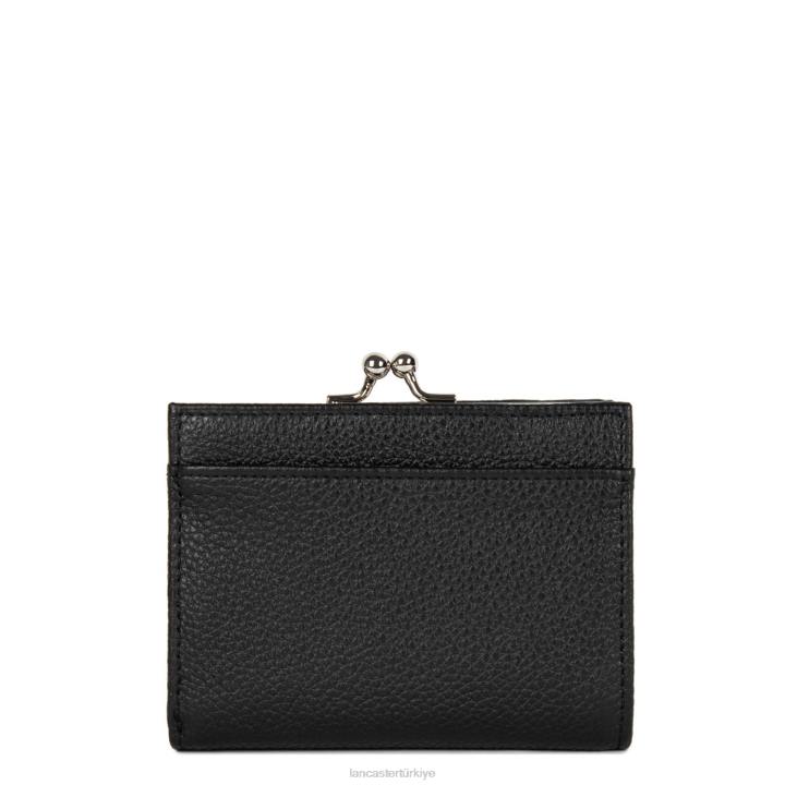 kadınlar bozuk para cüzdanı foulonne pm kara Lancaster Paris aksesuar H0LP4836