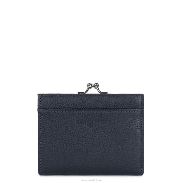 kadınlar bozuk para cüzdanı foulonne pm mavi fonce Lancaster Paris aksesuar H0LP4834