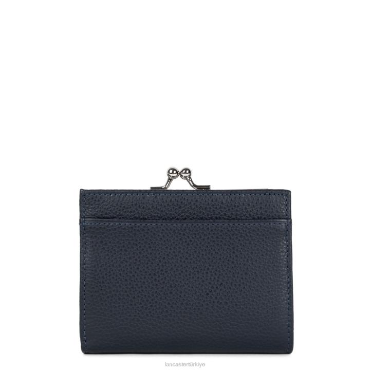 kadınlar bozuk para cüzdanı foulonne pm mavi fonce Lancaster Paris aksesuar H0LP4834