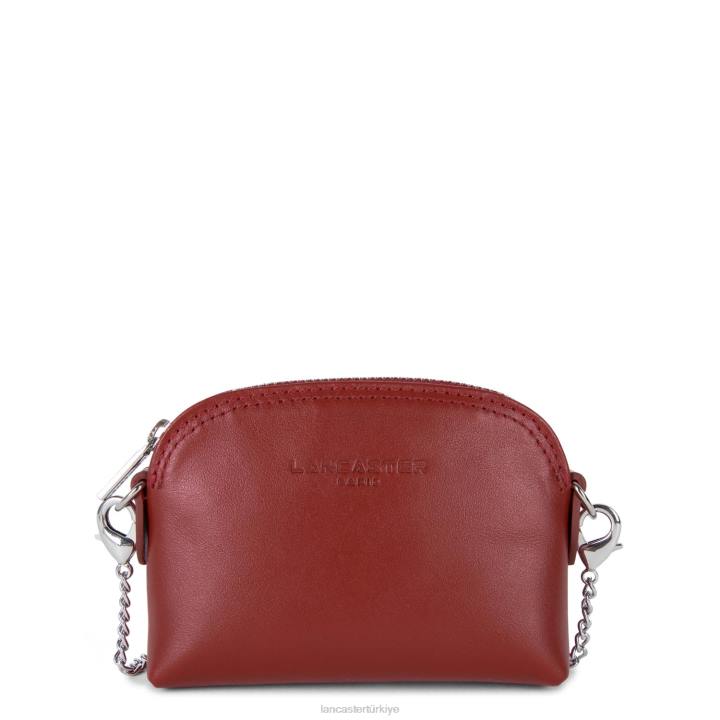 kadınlar bozuk para cüzdanı moda pm kırmızı Lancaster Paris aksesuar H0LP4789