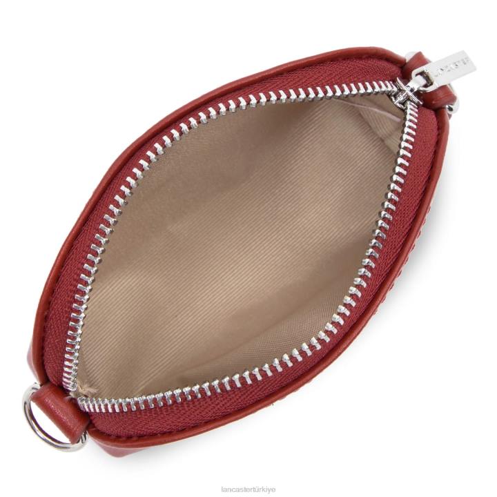 kadınlar bozuk para cüzdanı moda pm kırmızı Lancaster Paris aksesuar H0LP4789