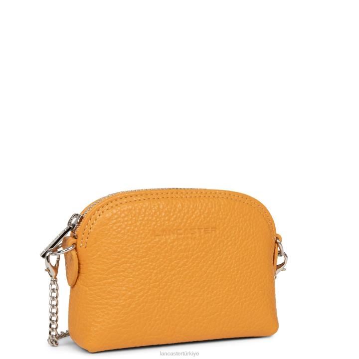 kadınlar küçük bozuk para cüzdanı foulonne pm Safran Lancaster Paris aksesuar H0LP4819