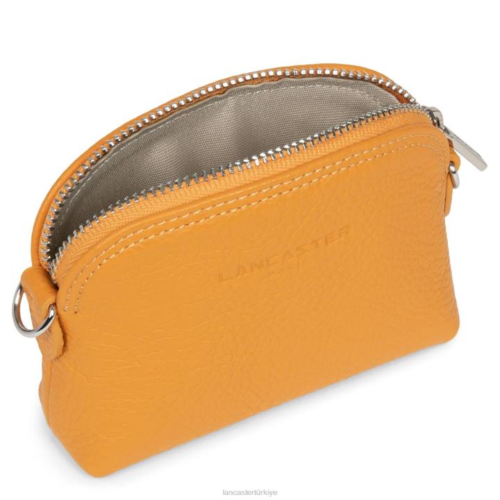 kadınlar küçük bozuk para cüzdanı foulonne pm Safran Lancaster Paris aksesuar H0LP4819