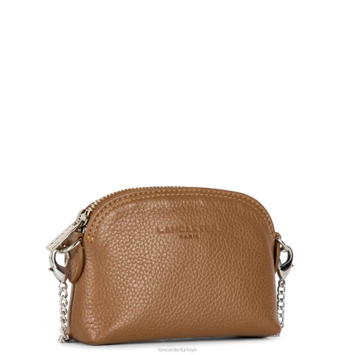 kadınlar küçük bozuk para cüzdanı foulonne pm deve Lancaster Paris aksesuar H0LP4824