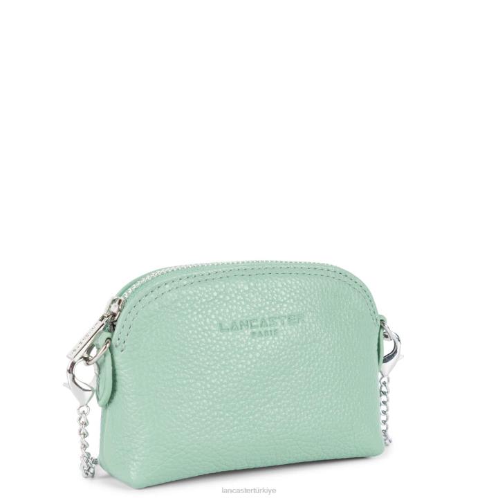 kadınlar küçük bozuk para cüzdanı foulonne pm dikey gris Lancaster Paris aksesuar H0LP4827