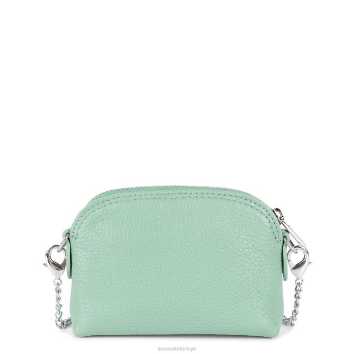 kadınlar küçük bozuk para cüzdanı foulonne pm dikey gris Lancaster Paris aksesuar H0LP4827