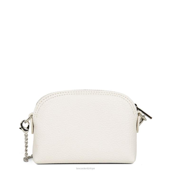 kadınlar küçük bozuk para cüzdanı foulonne pm ekru Lancaster Paris aksesuar H0LP4820