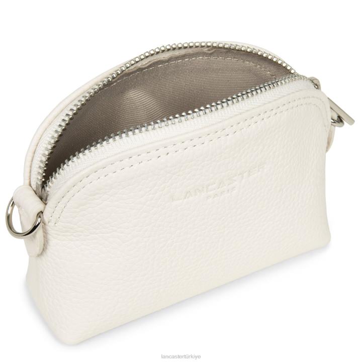kadınlar küçük bozuk para cüzdanı foulonne pm ekru Lancaster Paris aksesuar H0LP4820