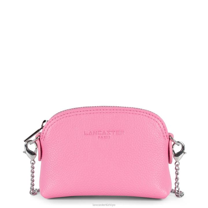 kadınlar küçük bozuk para cüzdanı foulonne pm gül Lancaster Paris aksesuar H0LP4803