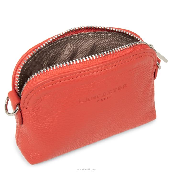 kadınlar küçük bozuk para cüzdanı foulonne pm kızarmak Lancaster Paris aksesuar H0LP4822