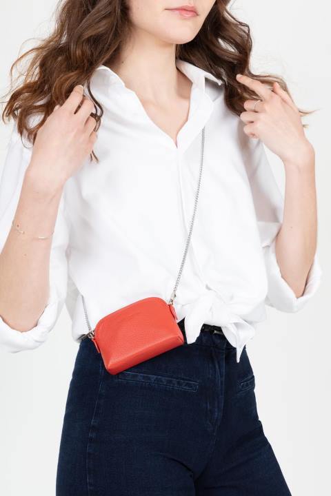 kadınlar küçük bozuk para cüzdanı foulonne pm kızarmak Lancaster Paris aksesuar H0LP4822