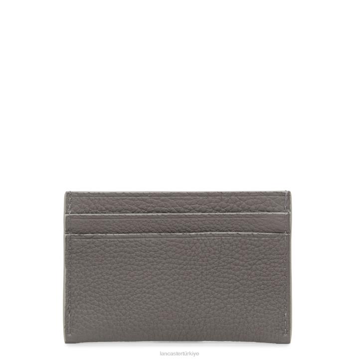 kadınlar kart sahibi aksesuarları pm Gris Lancaster Paris aksesuar H0LP4783