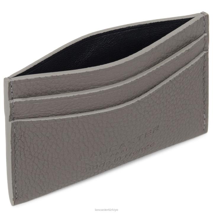 kadınlar kart sahibi aksesuarları pm Gris Lancaster Paris aksesuar H0LP4783