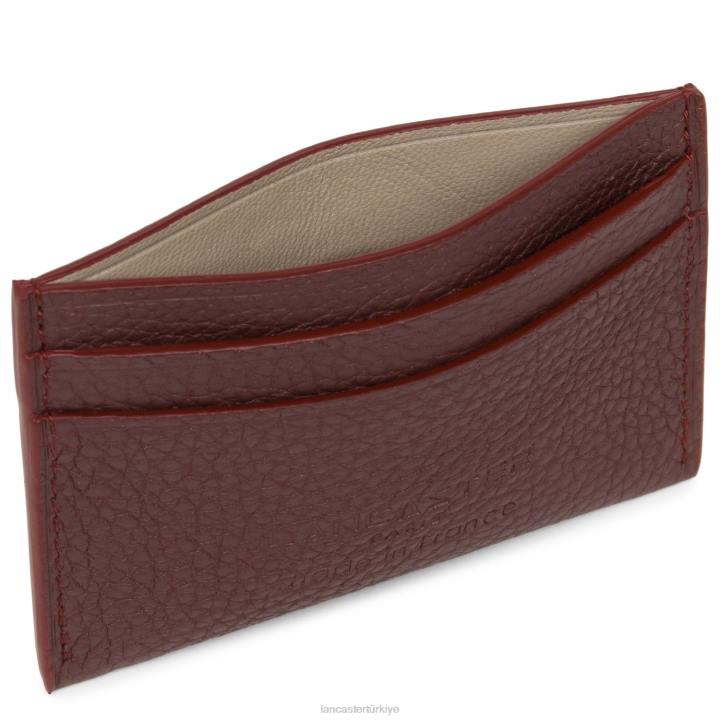 kadınlar kart sahibi aksesuarları pm bordo Lancaster Paris aksesuar H0LP4782