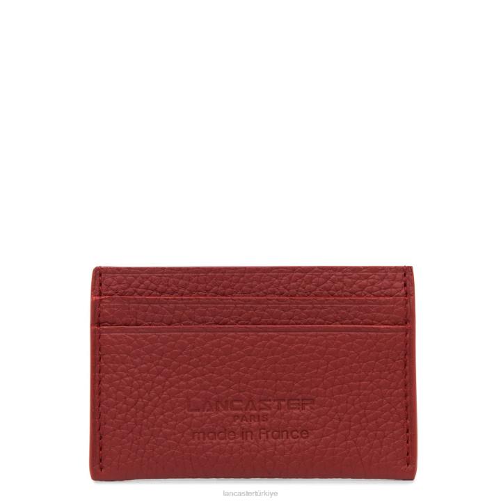 kadınlar kart sahibi aksesuarları pm kırmızı Lancaster Paris aksesuar H0LP4780