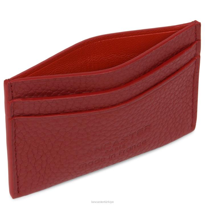 kadınlar kart sahibi aksesuarları pm kırmızı Lancaster Paris aksesuar H0LP4780