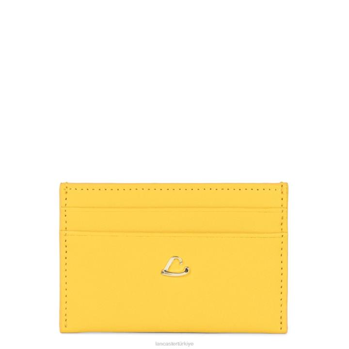 kadınlar kart sahibi şehir felsefesi sarı Lancaster Paris aksesuar H0LP4704