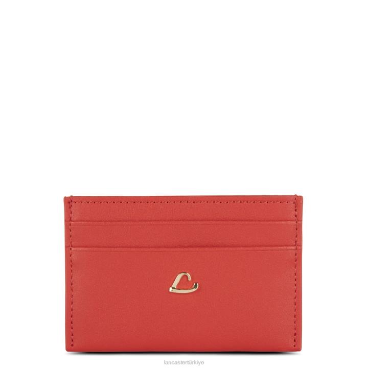 kadınlar kart sahibi şehir felsefesi vermillon Lancaster Paris aksesuar H0LP4715
