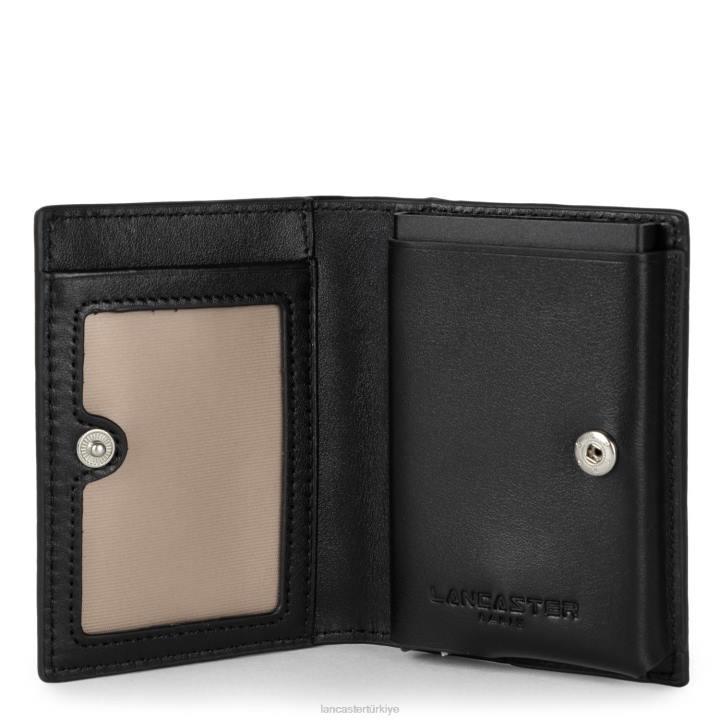 kadınlar kart sahibi moda pm kara Lancaster Paris aksesuar H0LP4662