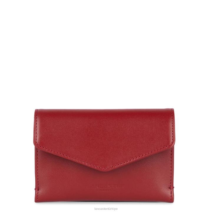 kadınlar kart sahibi moda pm yeni kırmızı Lancaster Paris aksesuar H0LP4689