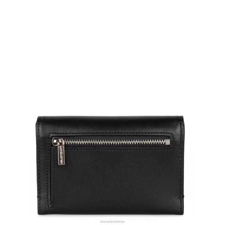 kadınlar kart sahibi moda pm yeni kara Lancaster Paris aksesuar H0LP4685