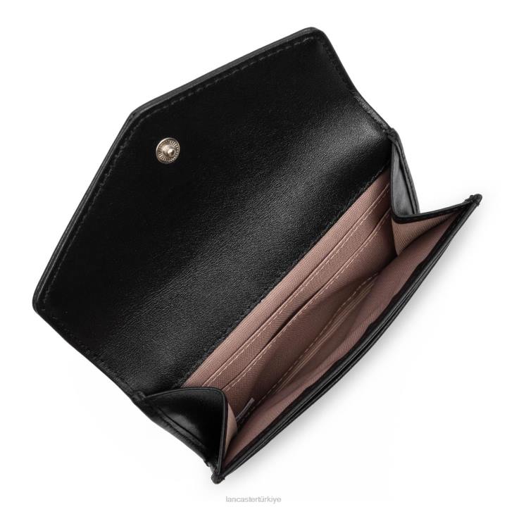 kadınlar kart sahibi moda pm yeni kara Lancaster Paris aksesuar H0LP4685