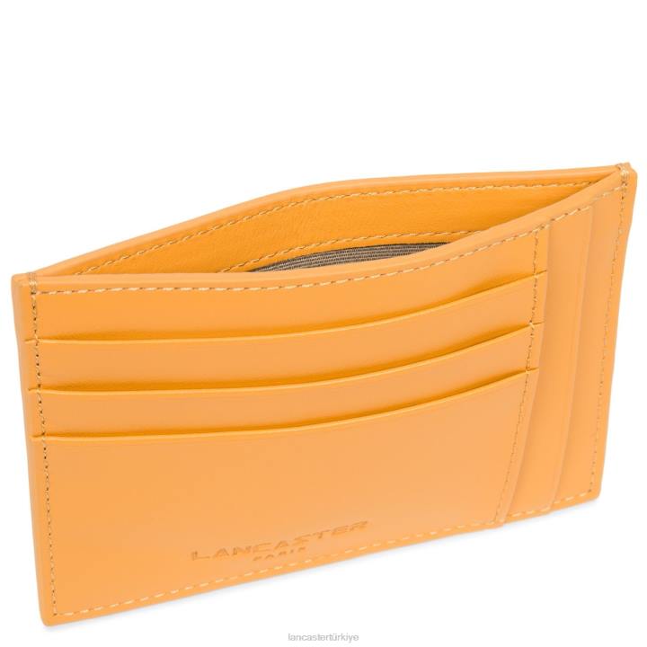 kadınlar kart sahibi parisienne pm Safran Lancaster Paris aksesuar H0LP4765