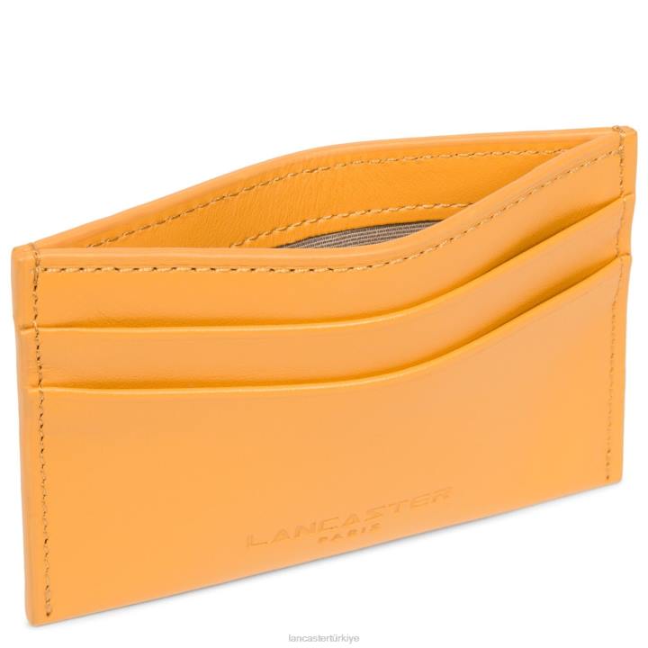 kadınlar kart sahibi parisienne pm Safran Lancaster Paris aksesuar H0LP4773