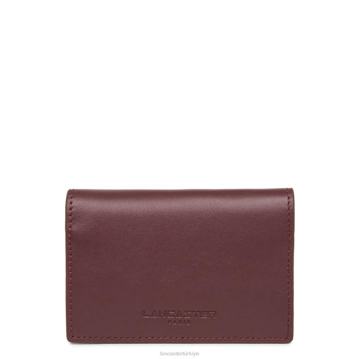 kadınlar kart sahibi parisienne pm bordo Lancaster Paris aksesuar H0LP4757