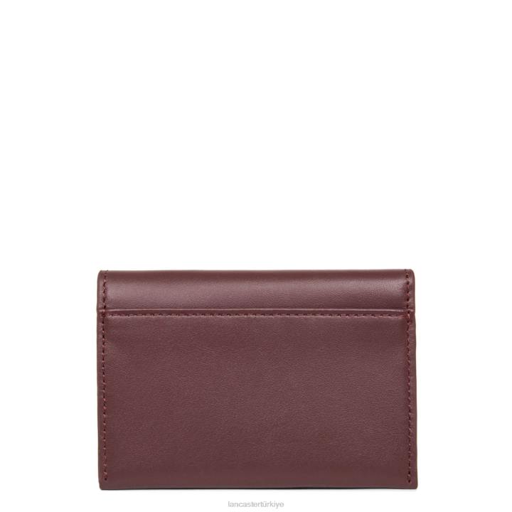 kadınlar kart sahibi parisienne pm bordo Lancaster Paris aksesuar H0LP4757