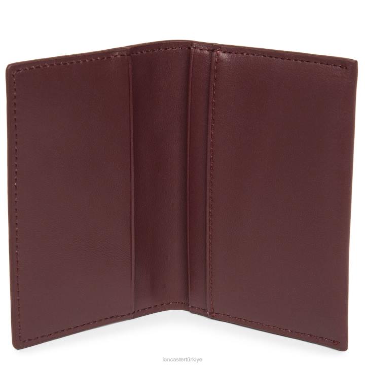 kadınlar kart sahibi parisienne pm bordo Lancaster Paris aksesuar H0LP4757