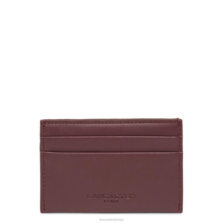 kadınlar kart sahibi parisienne pm bordo Lancaster Paris aksesuar H0LP4767