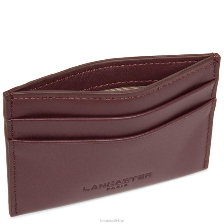 kadınlar kart sahibi parisienne pm bordo Lancaster Paris aksesuar H0LP4767