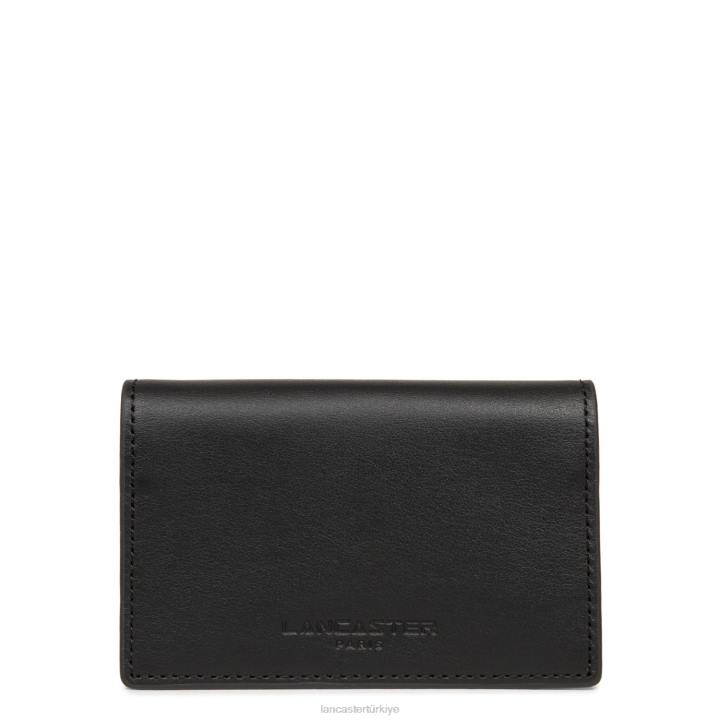 kadınlar kart sahibi parisienne pm kara Lancaster Paris aksesuar H0LP4758