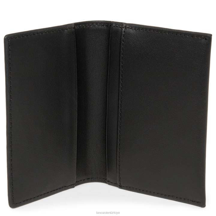 kadınlar kart sahibi parisienne pm kara Lancaster Paris aksesuar H0LP4758