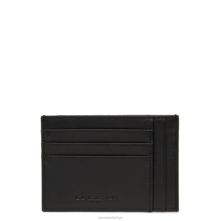 kadınlar kart sahibi parisienne pm kara Lancaster Paris aksesuar H0LP4762