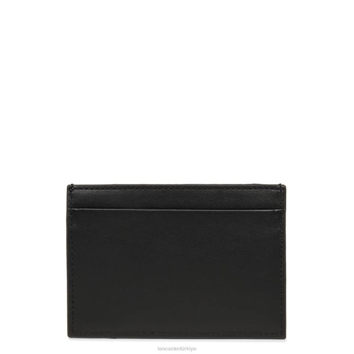 kadınlar kart sahibi parisienne pm kara Lancaster Paris aksesuar H0LP4762