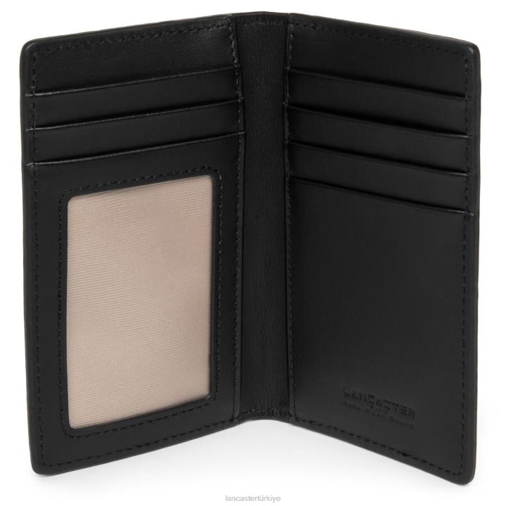 kadınlar kart sahibi parisienne pm kara Lancaster Paris aksesuar H0LP4787