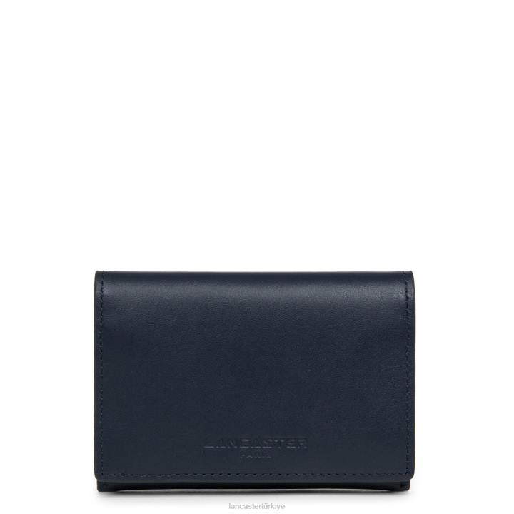 kadınlar kart sahibi parisienne pm mavi fonce Lancaster Paris aksesuar H0LP4755