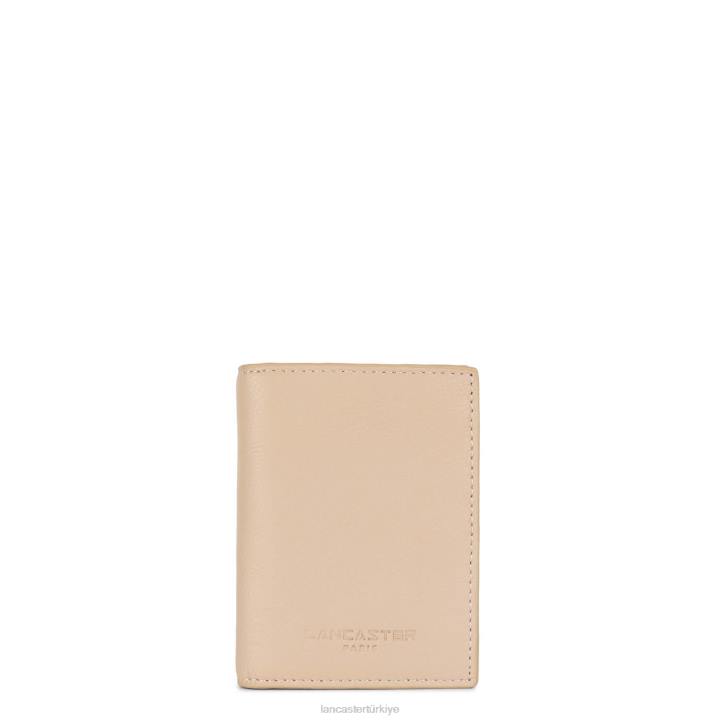 kadınlar kart sahibi yumuşak vintage nova cappuccino Lancaster Paris aksesuar H0LP4694