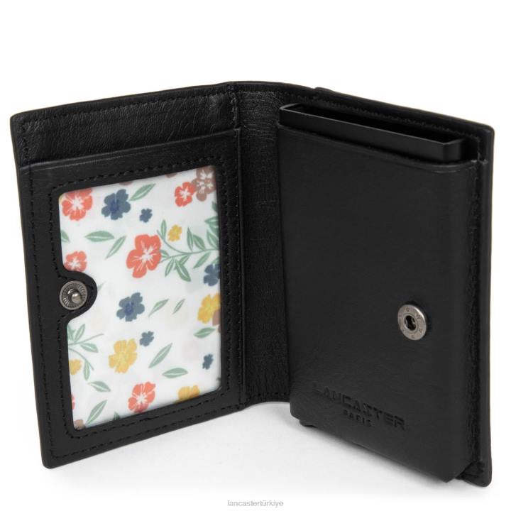 kadınlar kart sahibi yumuşak vintage nova kara Lancaster Paris aksesuar H0LP4695
