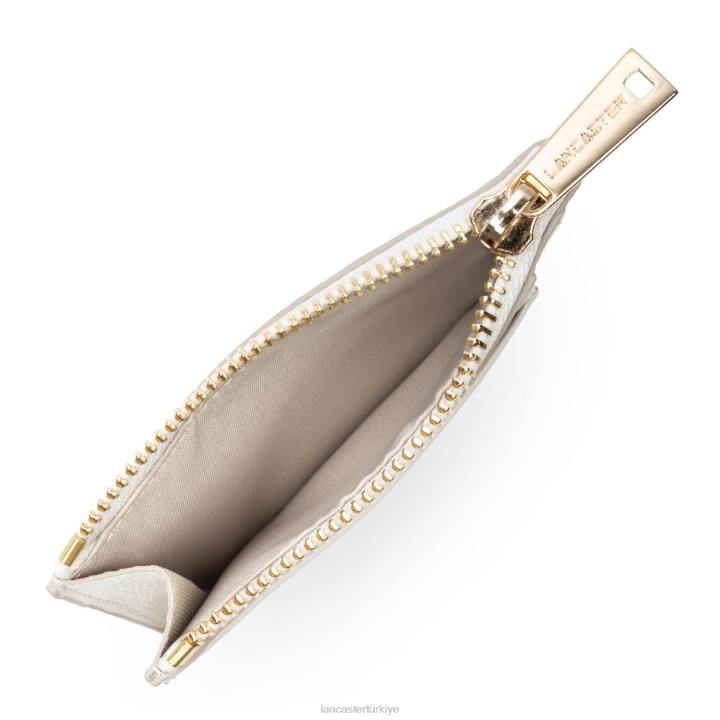 kadınlar kart sahibinin kumul beyaz kasa Lancaster Paris aksesuar H0LP837