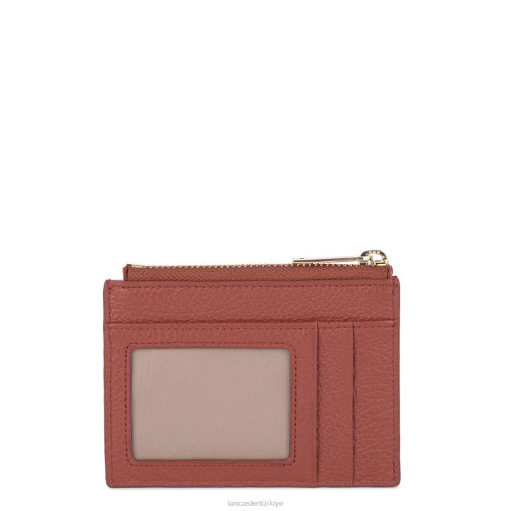 kadınlar kart sahibinin kumul kırmızı ruj Lancaster Paris aksesuar H0LP833