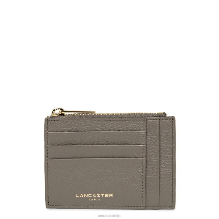 kadınlar kart sahibinin kumul modası Gris Lancaster Paris aksesuar H0LP825
