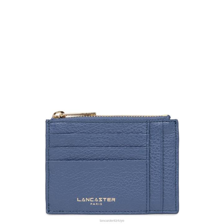 kadınlar kart sahibinin kumul modası mavi kot Lancaster Paris aksesuar H0LP824