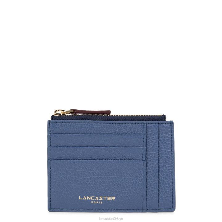 kadınlar kart sahibinin kumul modası mavi çoklu Lancaster Paris aksesuar H0LP828
