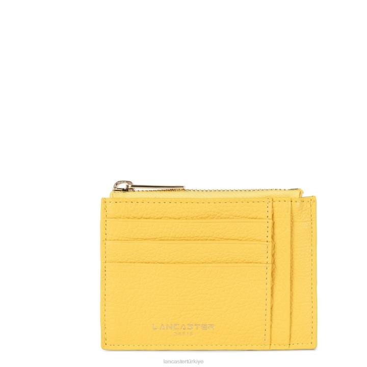 kadınlar kart sahibinin kumul modası sarı Lancaster Paris aksesuar H0LP819