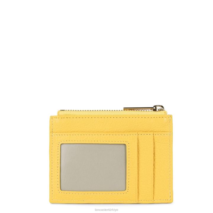 kadınlar kart sahibinin kumul modası sarı Lancaster Paris aksesuar H0LP819