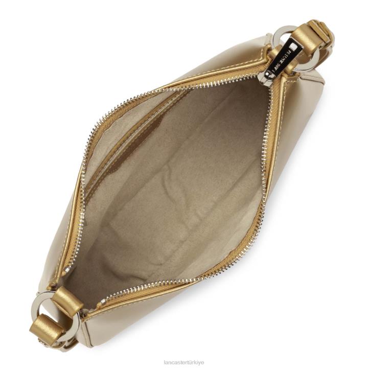 kadınlar çapraz çanta altın antika Lancaster Paris çanta H0LP396
